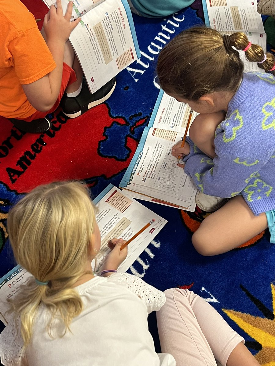 Determining author’s purpose ✅
Citing text evidence ✅
Accountable talk ✅ 
#oneteamonegoal