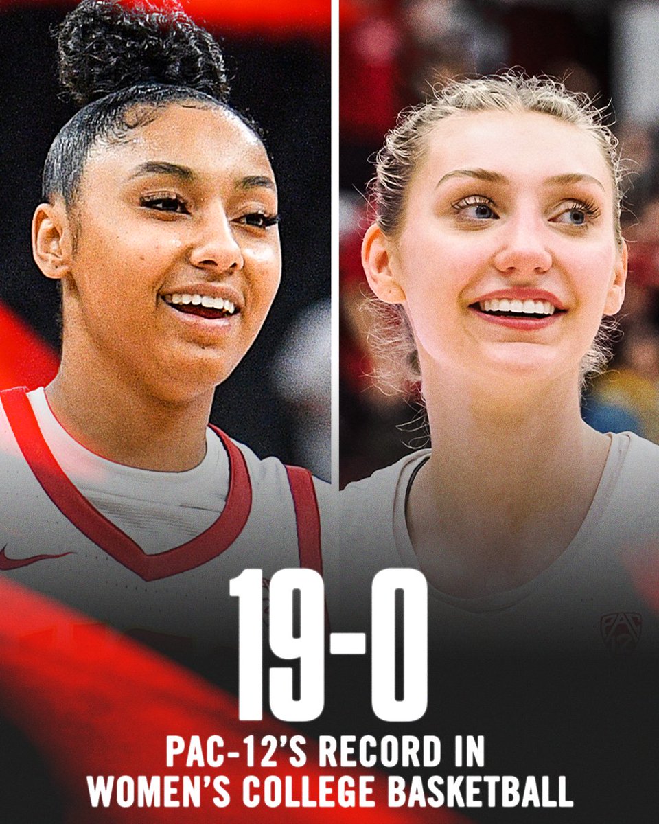 The only undefeated conference in women's college basketball 💪