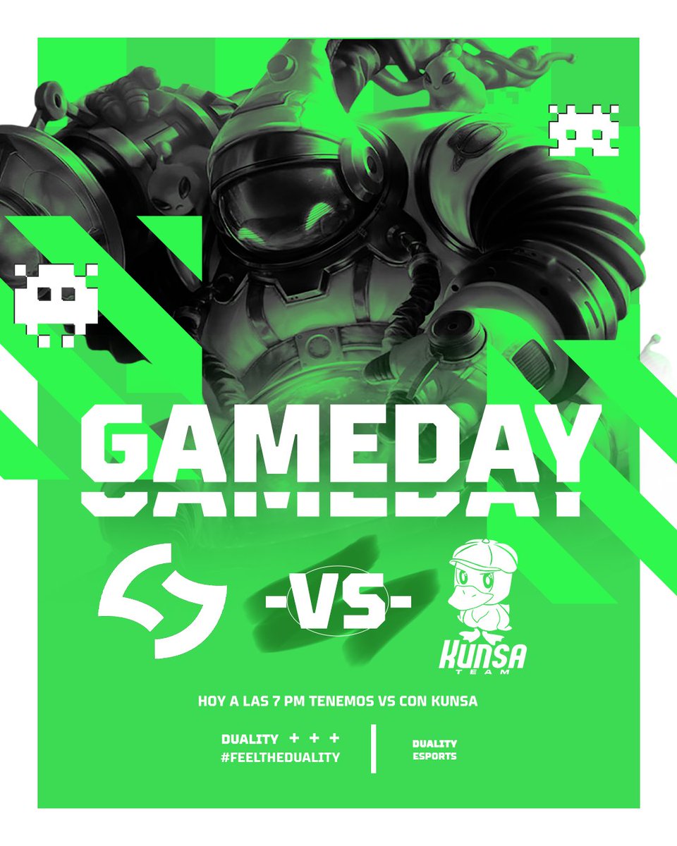 Nos enfrentamos el día de hoy a <a href="/KunsaTeam/">Kunsa</a> para debutar y abrir la #VizionLeague! 

Nuestro equipo de League of Legends está recargado y saldrá a la grieta con todo el animo 😼👊🏻

Nos vemos a las 19:00 🇲🇽 
Por el canal de <a href="/VZNOficial_/">Vizion Esports</a> 

twitch.tv/vizionarena

#FeelTheDuality