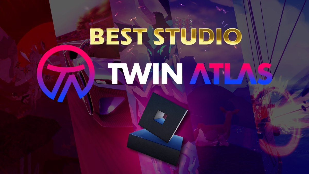 From the bottom of our heart, thank you all so much for voting Twin Atlas as best studio for this year's @Roblox Innovation Awards! We look forward to creating more incredible experiences for you all moving forward! #TwinAtlas #Roblox #RobloxDev