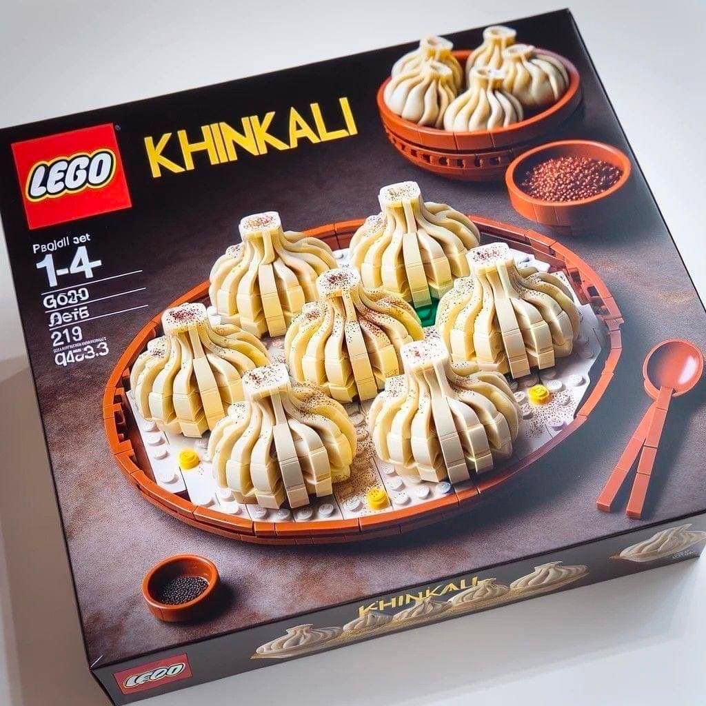 GamziriHoF's tweet image. Exploring the playful side of Georgian cuisine with LEGO Khinkali! 🤭🍽️
#LEGOFun