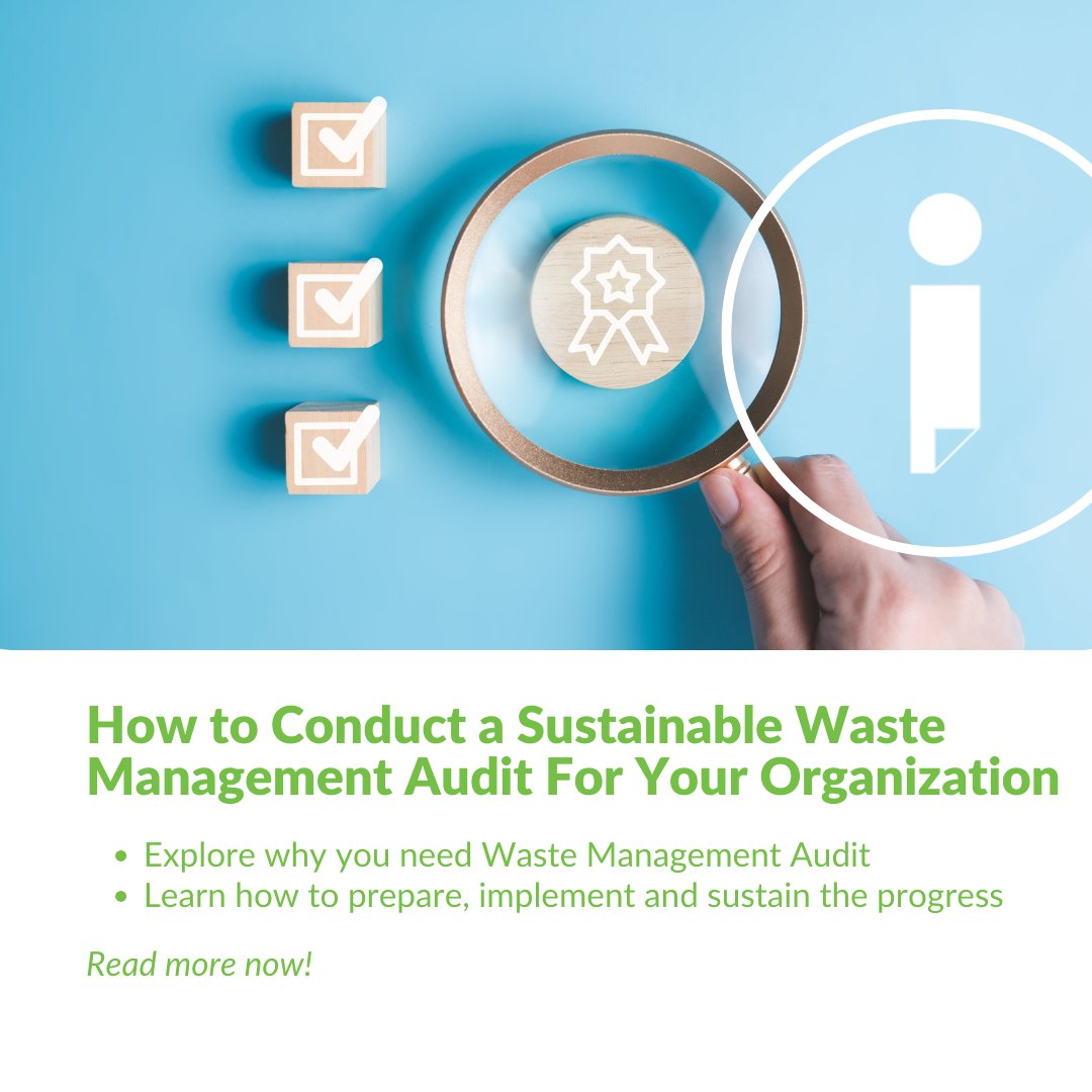 goodintengine's tweet image. 🌍 Transform Your Organization's Impact!
Discover how to conduct a #SustainableWasteManagement #Audit that can reduce your #EnvironmentalFootprint and enhance your organization's reputation. Learn more now: eu1.hubs.ly/H069cXF0
#intengine #theengineforgood #WasteManagement