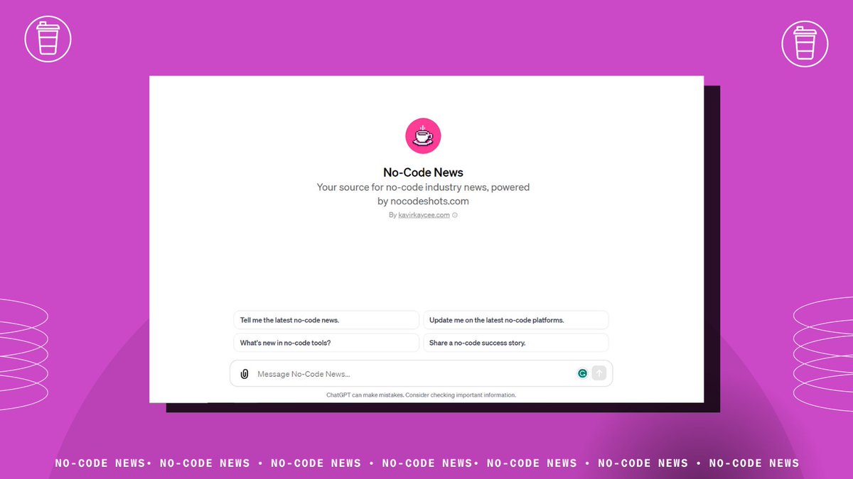 No-Code Shots tweet media