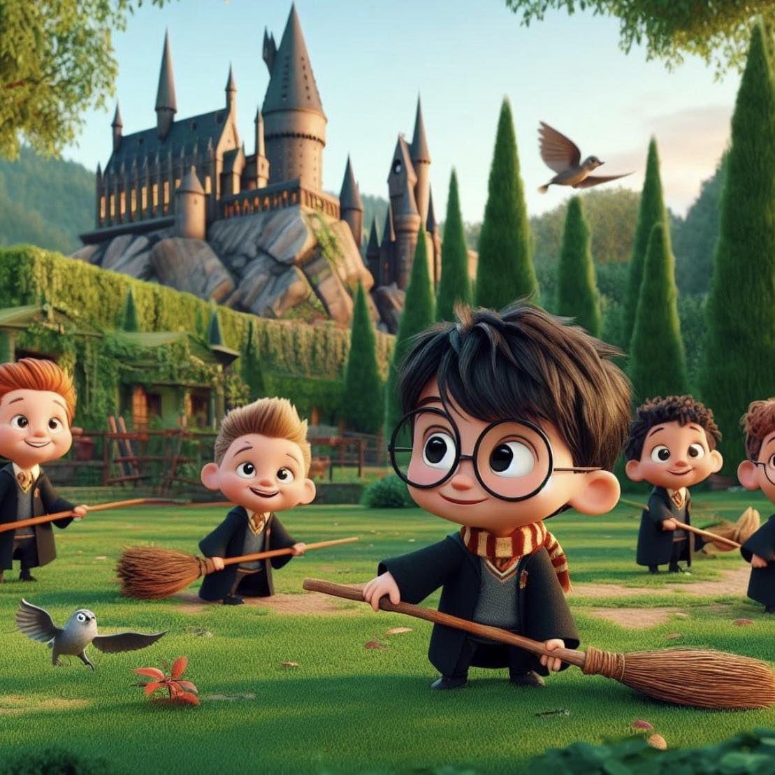 Potterverse_'s tweet photo. Si Harry Potter hubiese sido hecho por Pixar. ⚡️ https://t.co/BVUbLPwOc9