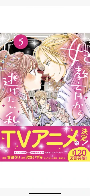 テレビアニメ化するんだ!絵が好きで読んでたからうれち~~~
ブリアナとナディル(奥の2人)かわいいんだ~~~ 