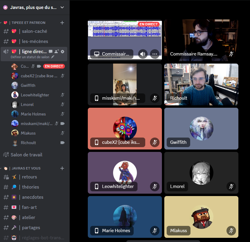 Ce soir, on écoute l'épisode 4 de #Tramwaypolis en avant-première avec nos mécènes !  

Rejoignez notre discord : javras.fr/discord
