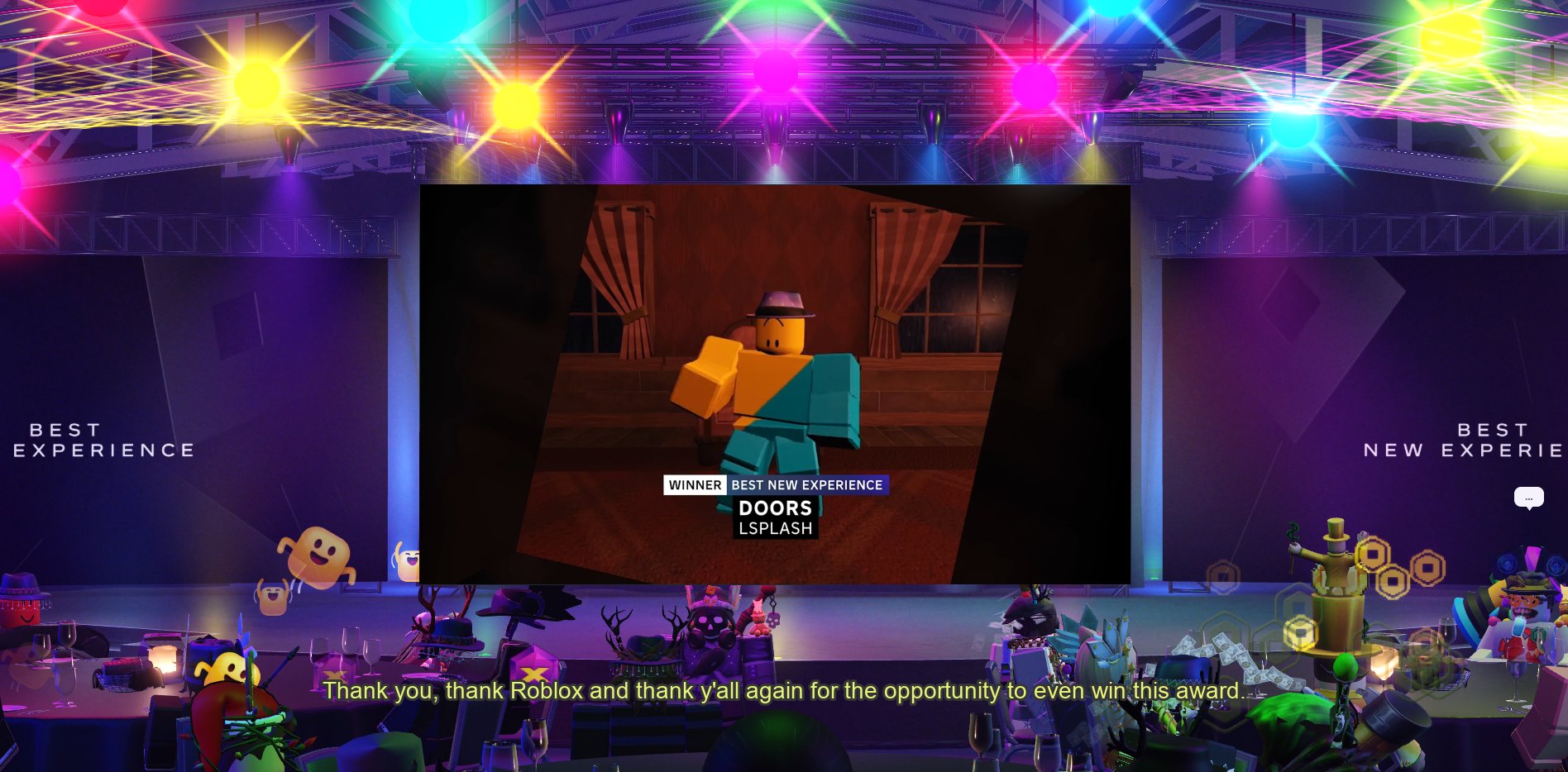 Roblox Innovation Awards 2023: Best New Experience