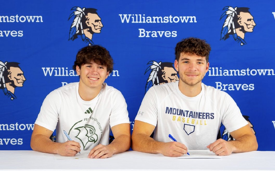 Williamstown Braves Baseball (@wtownhsbaseball) on Twitter photo Congrats to Jake Slusarski and Matt Murphy for making it official. We are very proud of you both. <a href="/Mount_BSB/">Mount St. Mary's Baseball</a> <a href="/FelicianBSB/">Felician University Baseball</a> Congrats to Jake Slusarski and Matt Murphy for making it official. We are very proud of you both. <a href="/Mount_BSB/">Mount St. Mary's Baseball</a> <a href="/FelicianBSB/">Felician University Baseball</a>