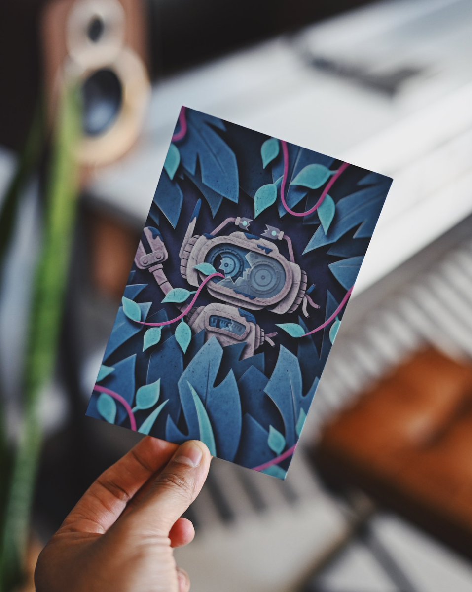 Fugstrator's tweet image. More Fugs x Adobe postcards that were printed so far. Working on getting them sent to you all 👊