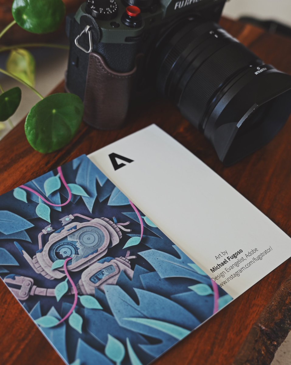 Fugstrator's tweet image. More Fugs x Adobe postcards that were printed so far. Working on getting them sent to you all 👊