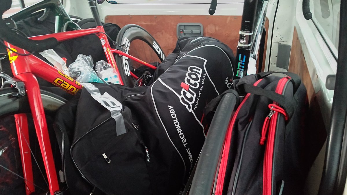 これから普久川の試走に行きます！