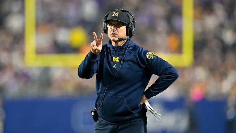 Ric Flair® (@ricflairnatrboy) on Twitter photo I’m Actually Shocked At The Big Ten And NCAAs Treatment Of Coach <a href="/CoachJim4UM/">Coach Harbaugh</a>! He’s More Man Than All Of You COMBINED! Take A Long Look At Yourself And Understand That The Team Will Stand Tall For Their Great Coach And Will Continue To Kick Ass! Go Blue! WOOOOO! <a href="/UMichFootball/">Michigan Football</a> I’m Actually Shocked At The Big Ten And NCAAs Treatment Of Coach <a href="/CoachJim4UM/">Coach Harbaugh</a>! He’s More Man Than All Of You COMBINED! Take A Long Look At Yourself And Understand That The Team Will Stand Tall For Their Great Coach And Will Continue To Kick Ass! Go Blue! WOOOOO! <a href="/UMichFootball/">Michigan Football</a>