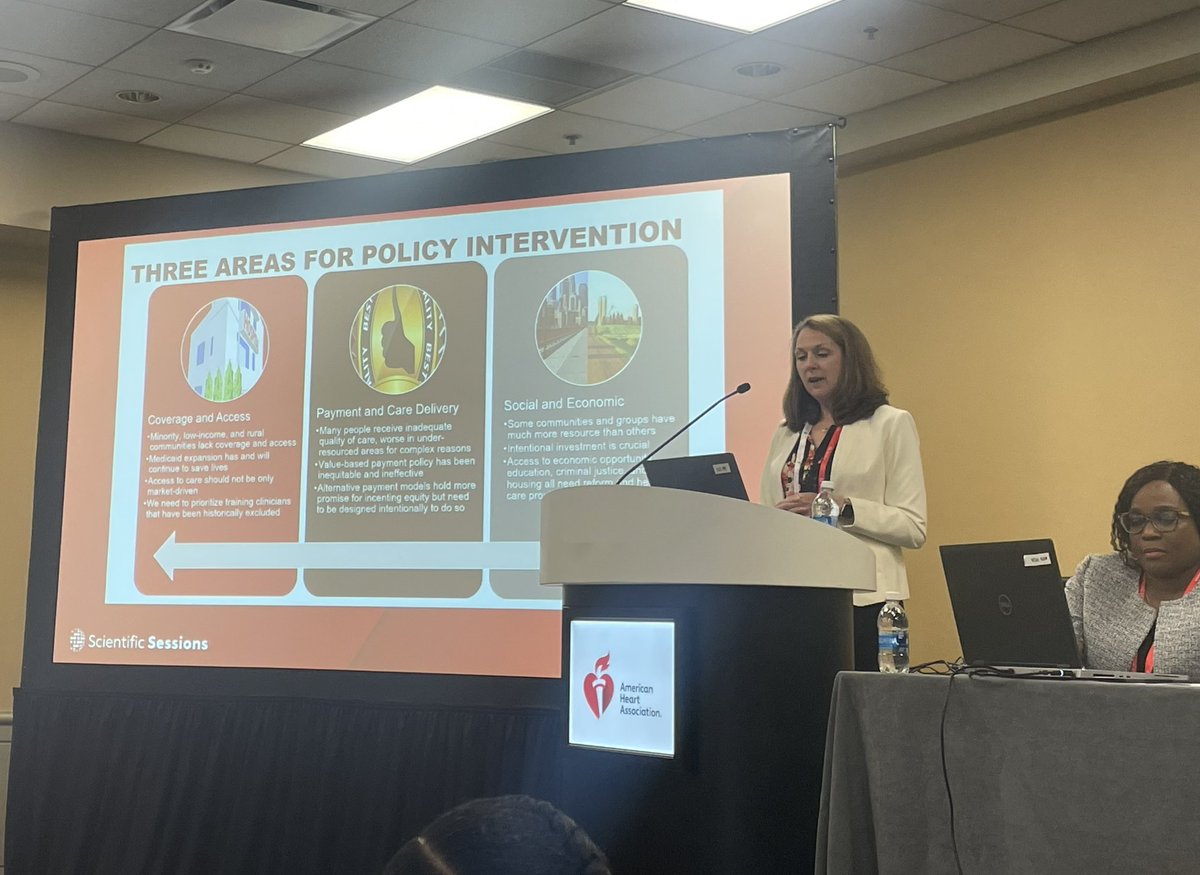 “We have to structurally undo what was structurally created.” @kejoynt on the critical role of health policy in addressing inequities #qcor #aha23 @modeldoc @DrDapo