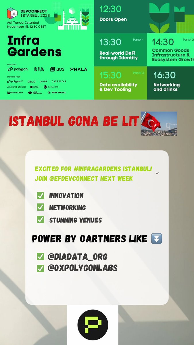 AgashiHaruna's tweet image. 👀 Join the conversation on the future of web3 dev tooling at #InfraGardens! 

@PhalaNetwork @zoemcfox will lead discussions with partners, exploring the current landscape and what lies ahead. 

Unmissable insights! 🚀 #TechDiscussion #Web3DevInsights