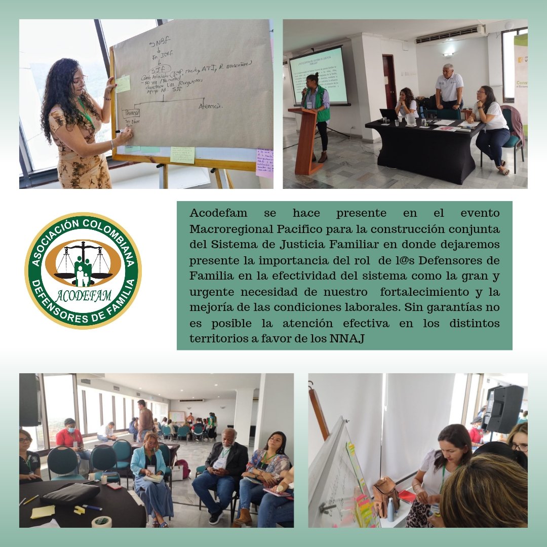 Asociacion Colombiana de Defensores de Familia tweet media