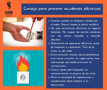 ampp_hg's tweet photo. Resulta de suma importancia prevenir accidentes eléctricos  . A continuación, algunos consejos.
#nosuneprevencion
#usosegurodelaelectricidad https://t.co/byx5zWdXFH