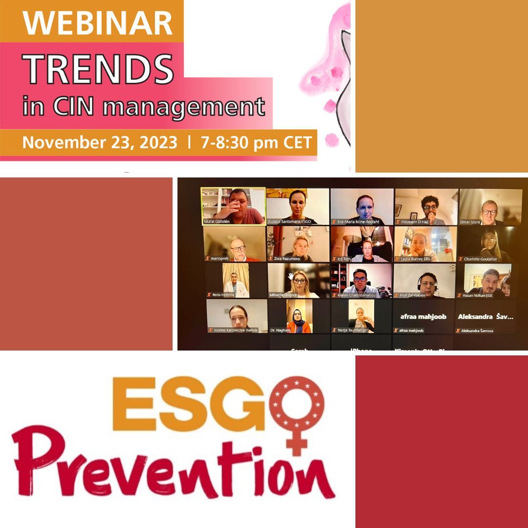 Do you know what the ESGO Prevention Committee is up to? A lot! At its meeting this week, the group discussed ongoing &amp; future projects that aim to help prevent #cervicalcancer—like our upcoming webinar on CIN Management! 

 👉 buff.ly/3kdCwaI 

#gynonc #oncoalert