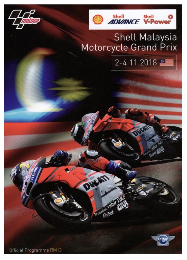 AntonioRamosGP's tweet photo. GP of Malaysia 2018 π²πΎπ
#MalaysianGP #Sepang #OldProgrammes https://t.co/Xh3vpdY9MC