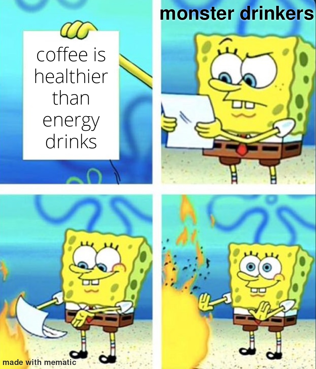 memescentrai's tweet photo. Coffee really is good for you https://t.co/G6eqqDwQDn