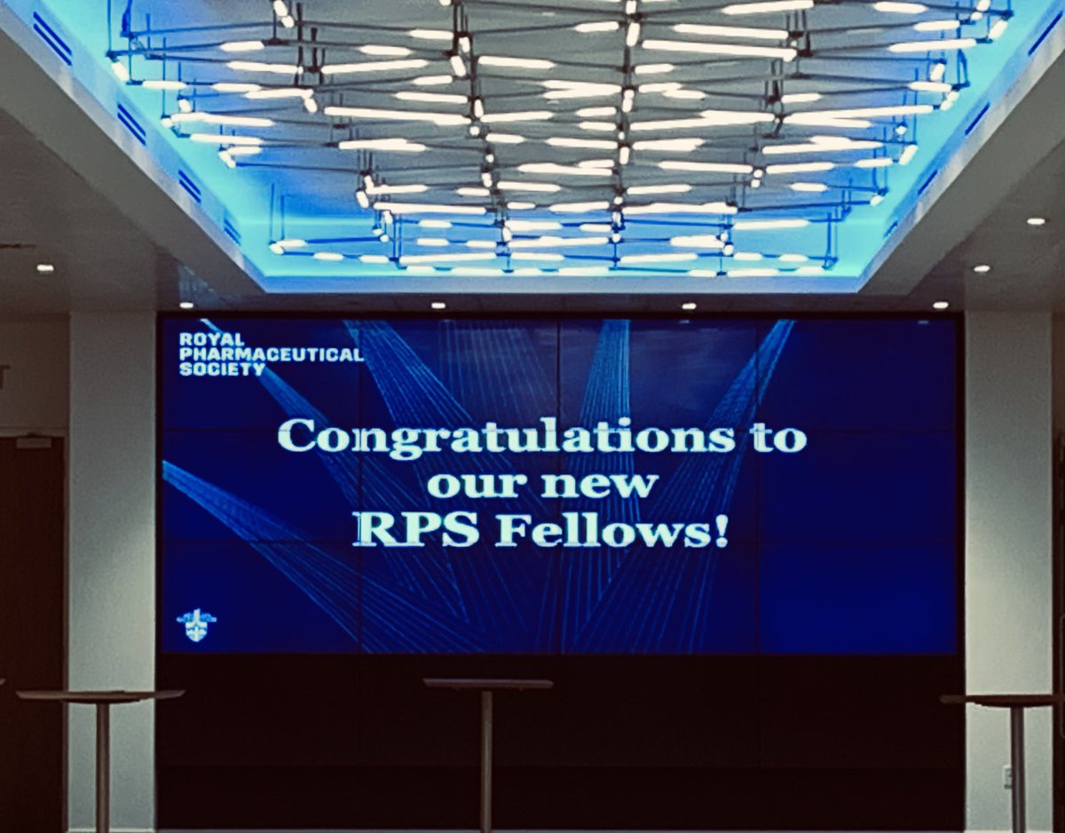 aljamal_khuloud's tweet photo. I was honoured to be handed in the Fellowship of the Royal Pharmaceutical Society of Great Britain certificate at the RPS 2023 annual conference, London, UK.
I look forward to continuing advancing Pharmacy in UK & abroad.
Thank you my colleagues and mentors for the nomination. https://t.co/lHw0gR0QYT
