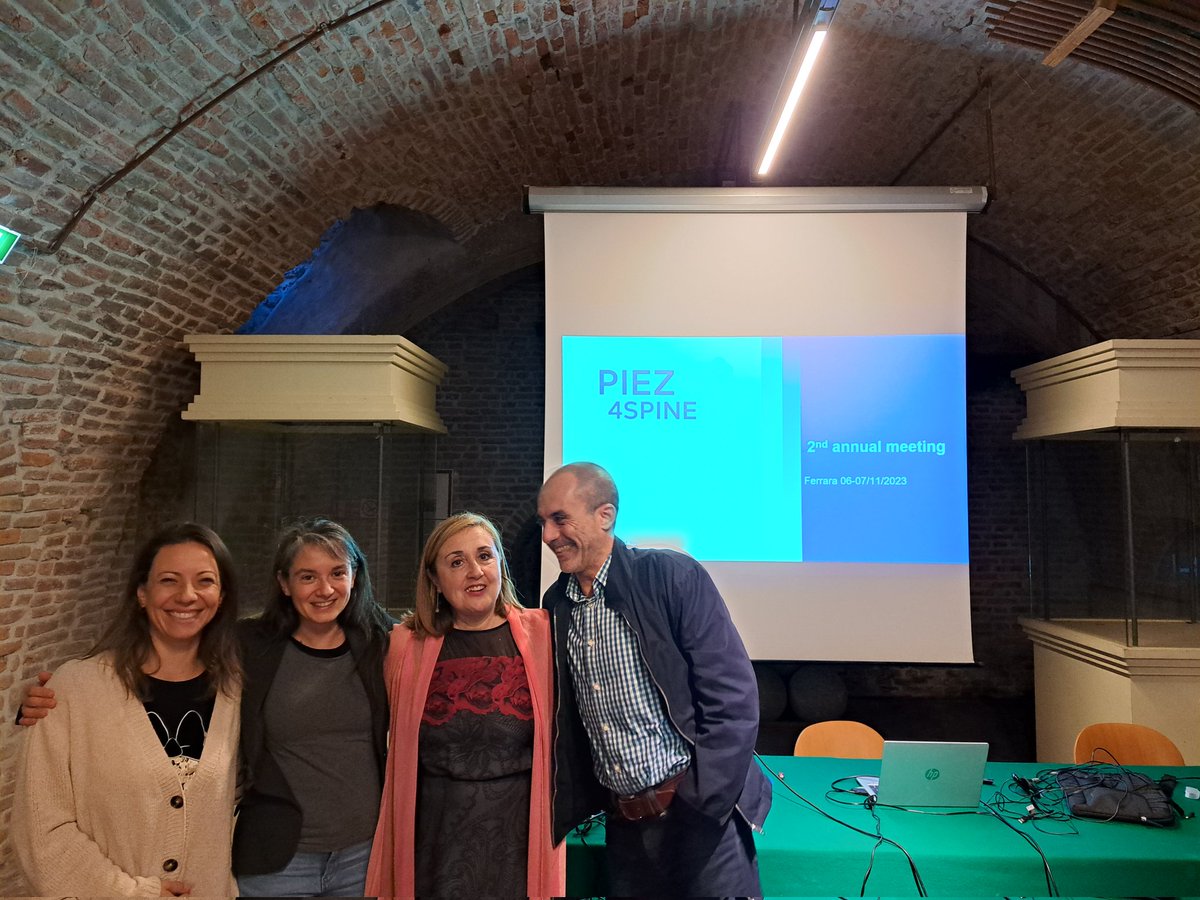 JulirosaNeuro's tweet image. We ust returned from the @Piezo4Spine Annual Meeting where we shared our data, exchange ideas, planned new goals and put together all our research with the partners of the consortium! #EICpathfinder #EUproject  @sescamtoledo team @HNParaplejicos @gobjccm