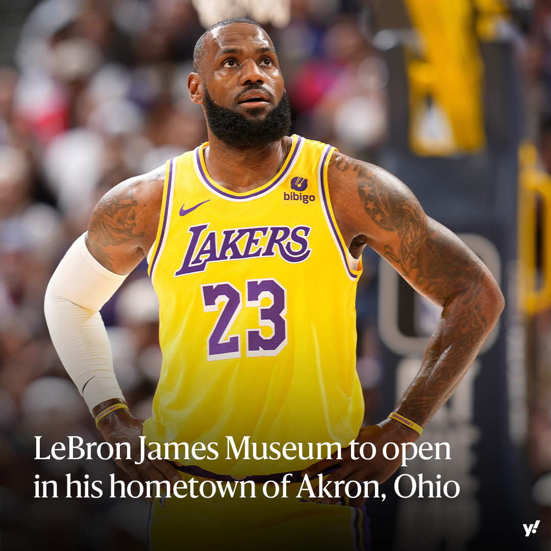 LeBron James museum to open Nov. 25 in Ohio