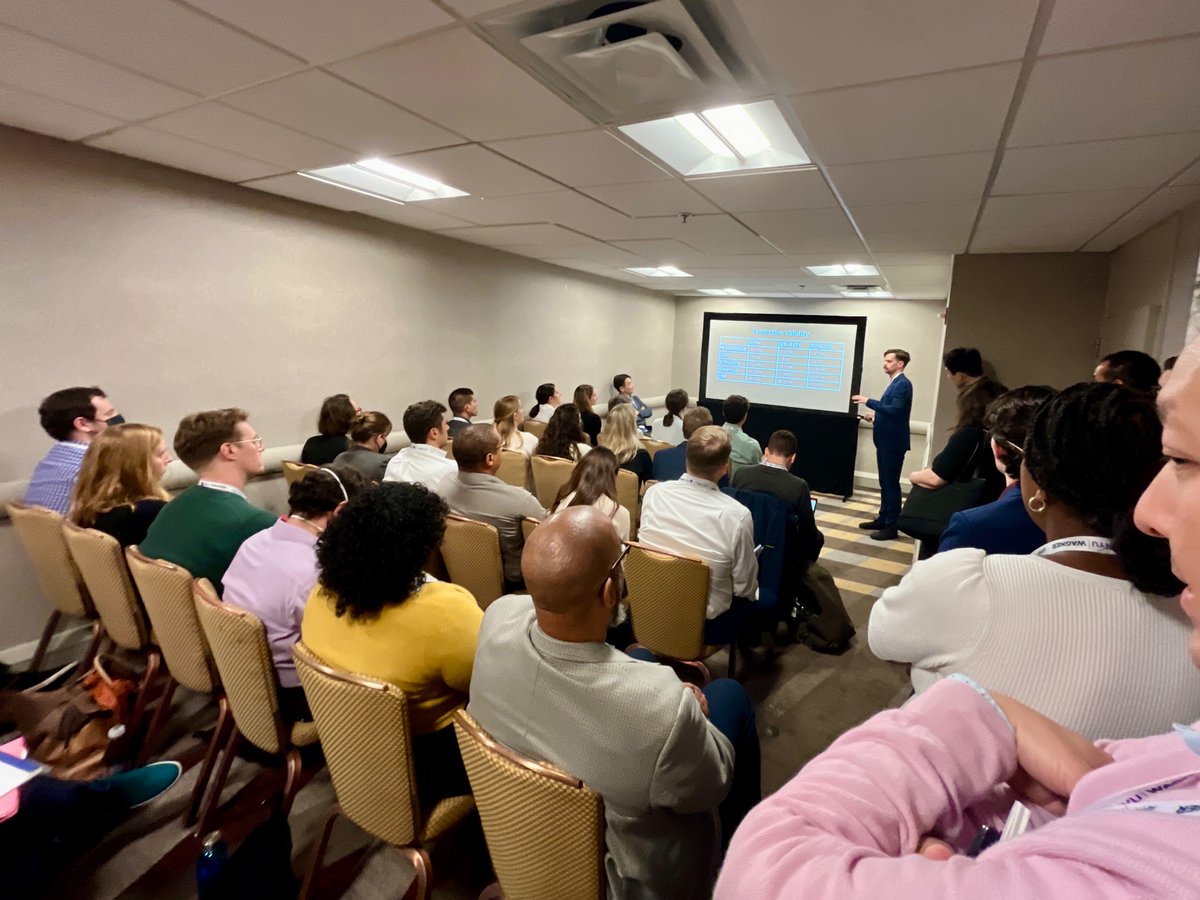 Great @APPAM_DC session about affordable housing 🏠 organized by @LJUNG_C. In a twist of irony, the room was too small to house all of the attendees!