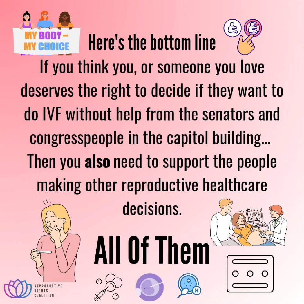 CoalitionRights's tweet photo. So it's simple.  Either everyone gets to make their own reproductive healthcare decisions themselves. Or no one does. https://t.co/sw6D2rCjvG