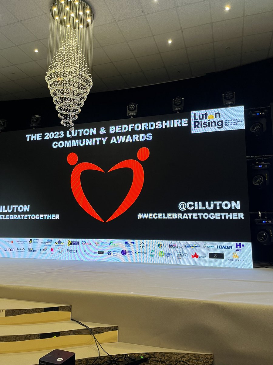 Delighted to be at the Luton &amp; Bedfordshire community awards. Congratulations to all the nominees <a href="/lutoncouncil/">Luton Council</a>