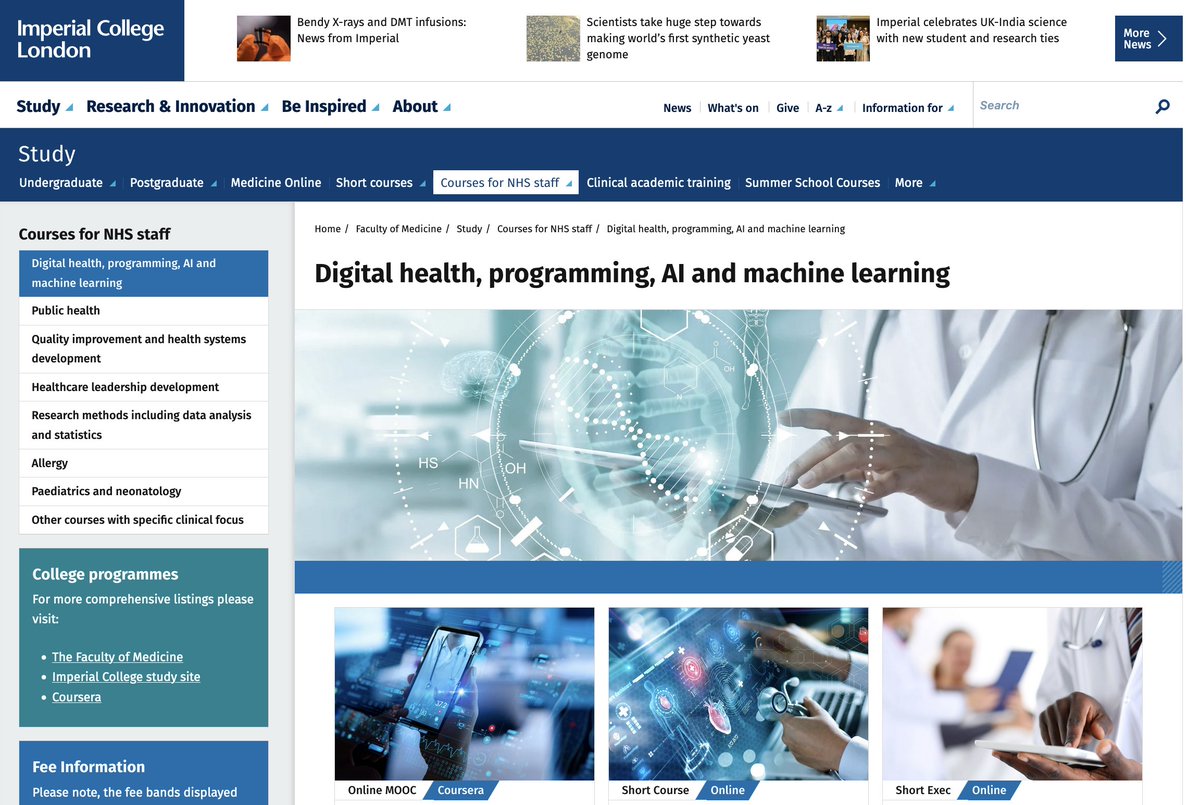 Ana Luísa Neves (@ana_luisa_neves) on Twitter photo Check out our <a href="/imperialcollege/">Imperial College London</a> courses for NHS staff! Three of our short courses on introduction to #digitalhealth and role & applications of digital techonologies are now available on the website. Find more: imperial.ac.uk/courses-for-nh… <a href="/Imperial_PCPH/">Department of Primary Care & Public Health</a> <a href="/ImperialSPH/">Imperial School of Public Health</a> <a href="/Imperial_GDHU/">Global Digital Health Unit</a> Check out our <a href="/imperialcollege/">Imperial College London</a> courses for NHS staff! Three of our short courses on introduction to #digitalhealth and role & applications of digital techonologies are now available on the website. Find more: imperial.ac.uk/courses-for-nh… <a href="/Imperial_PCPH/">Department of Primary Care & Public Health</a> <a href="/ImperialSPH/">Imperial School of Public Health</a> <a href="/Imperial_GDHU/">Global Digital Health Unit</a>