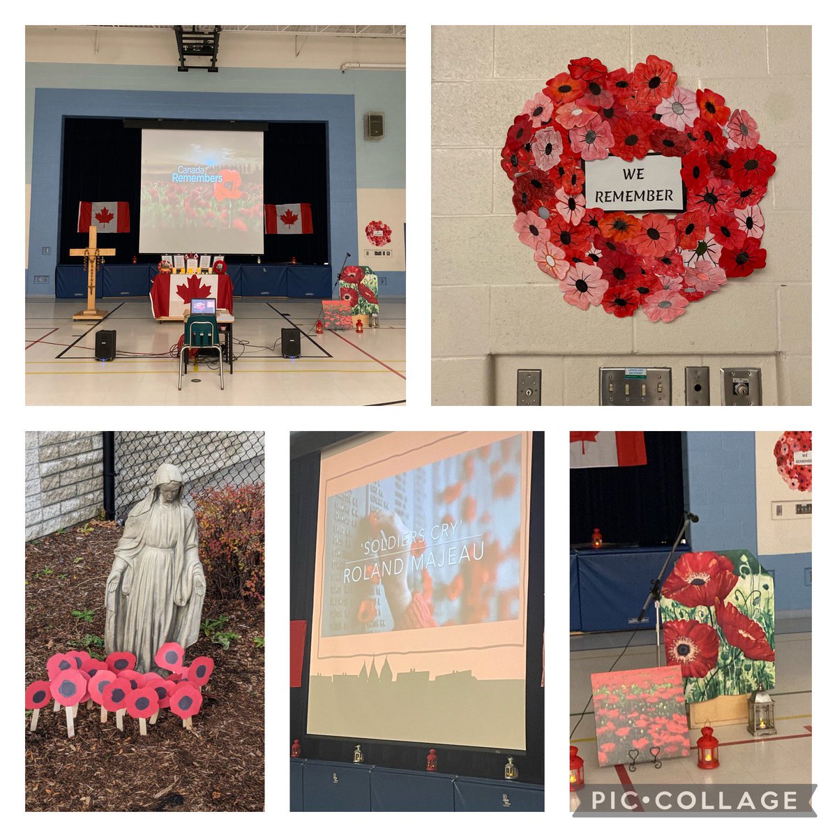Today St. Nicholas School remembered those who died in war and prayed for peace. Thank you to Mr. Caschera’s and Ms. Fantetti’s classes for preparing a beautiful liturgy.