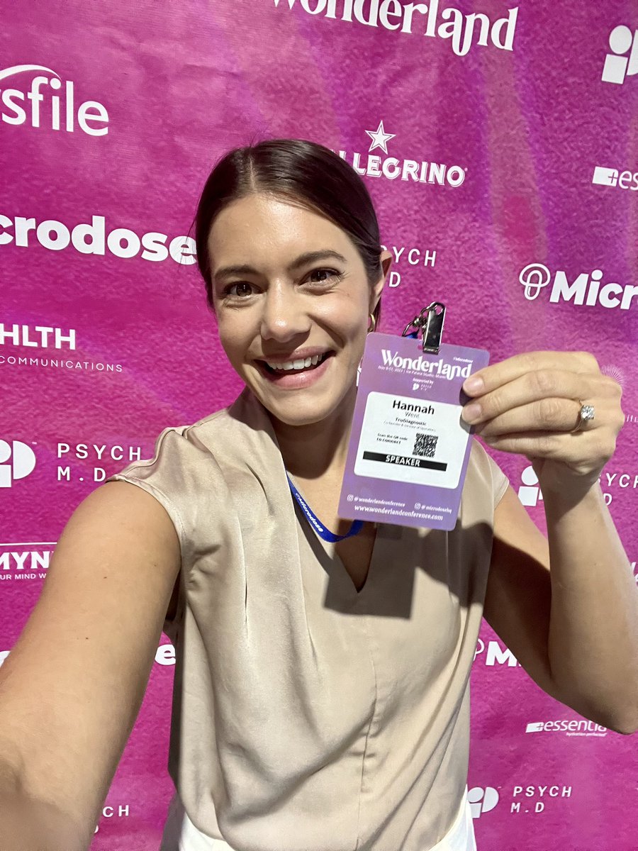 Biological age panel✅ 

Thanks for having me <a href="/wonderlandconf/">Wonderland Conference</a>✌🏽🍄