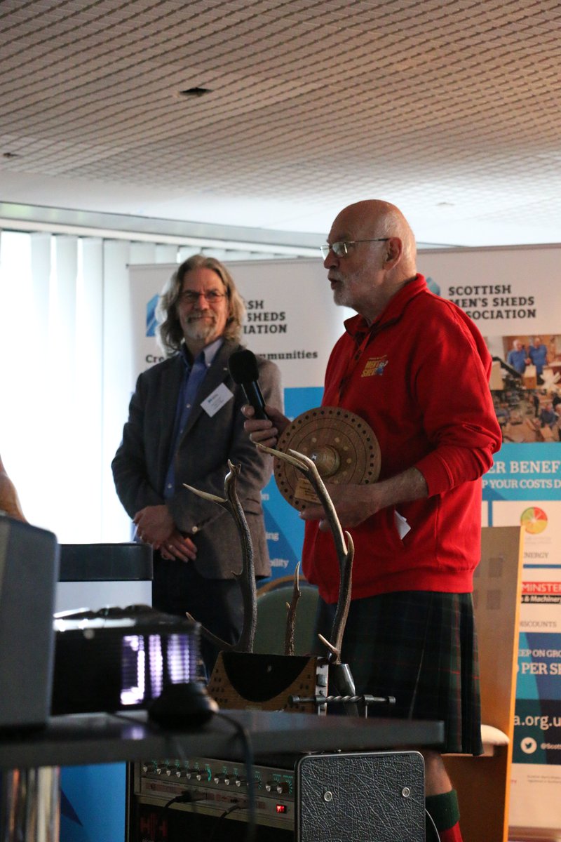 Banff, Macduff &amp; District Men's Shed crowned SMSA's 'Scottish Men's Shed of the Year' 2023 before going on to win 'Battle of the Shed Bands'!

Carluke Men's Shed came a close second for SMSOTY 2023 with Carse of Gowrie Men's Shed in third place.

scottishmsa.org.uk/banff-macduff-…
