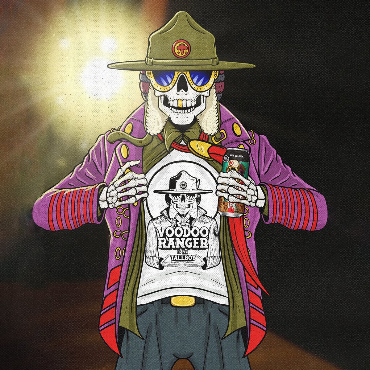 Ask yourself: WWVD (What Would Voodoo Doo)? The answer will be revealed to you at the Vootique with the Voodoo is My Tallboy tee.