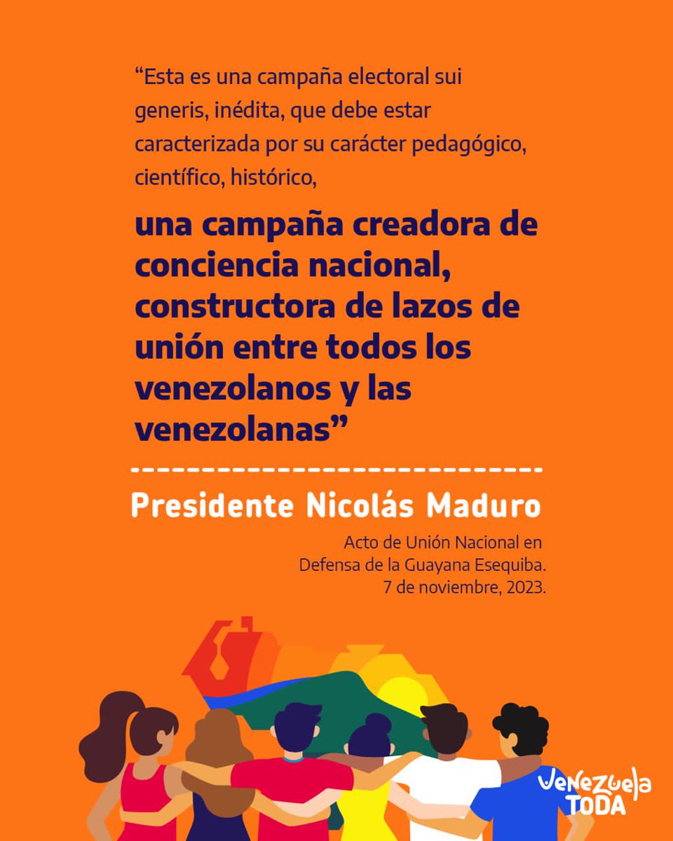 ISP_Bolivar's tweet photo. Venezuela Toda alza su voz para luchar por nuestro territorio Esequibo, como muestra de un sentimiento nacional.

#ElEsequiboEsNuestro https://t.co/AkWzLfLIZx