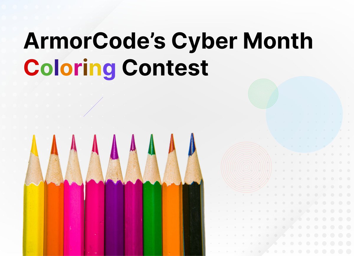 code_armor's tweet image. The results are in! Congratulations to the winners of our #CyberMonth Coloring Contest: Swastik (6), and Soham (10) 🎨🏆