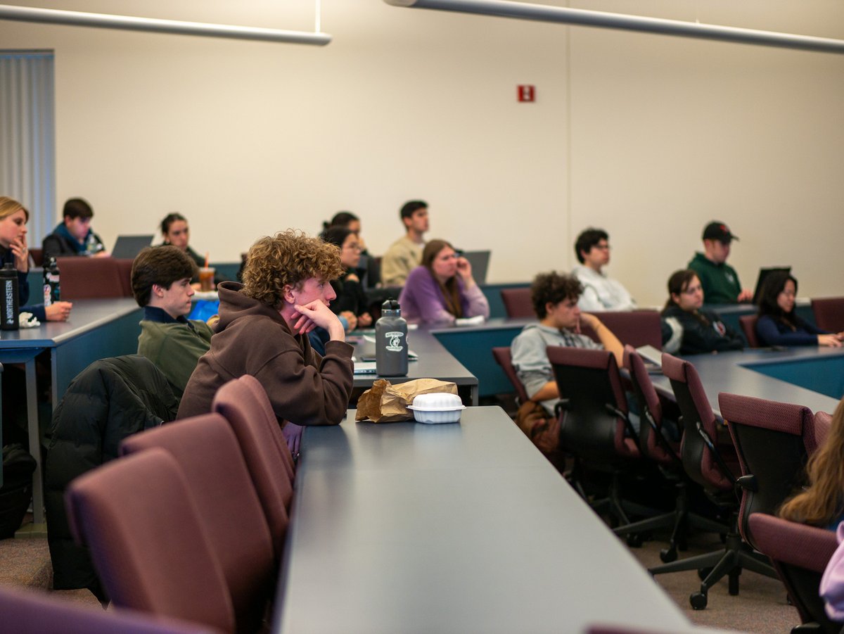NortheasternCOE's tweet image. Last week, COE alumna Jen Morin returned to our Boston campus to speak to first-year students about her Northeastern experience, how it shaped her career journey, and her passion for humanitarian engineering. #nucoe #engineeringinaction #northeasternuniversity