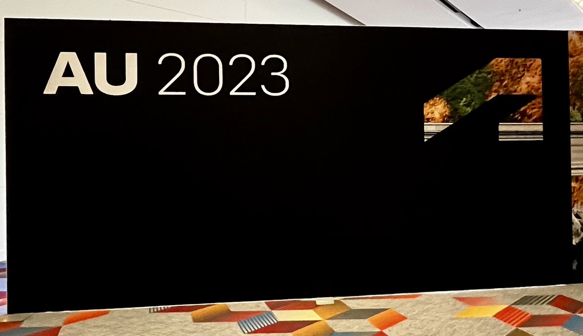 Got to Vegas a little early, the #AU2023 setup is in full swing.

Come visit booth # 668 and talk to us about your #Plant3D projects.