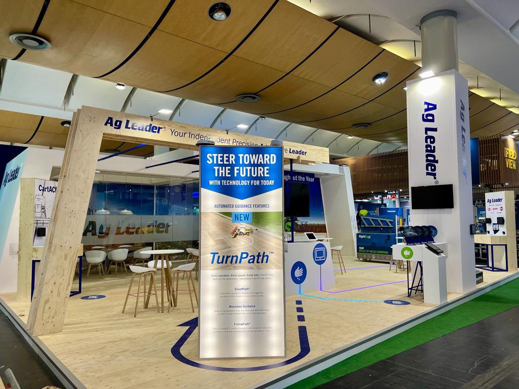 AlfredRol's tweet photo. Almost ready to welcome everyone in the stand at #Agritechnica 2023. Come and visit @AgLeaderTech . We are in Hall 08, booth C10. https://t.co/Ytfdv9MLny