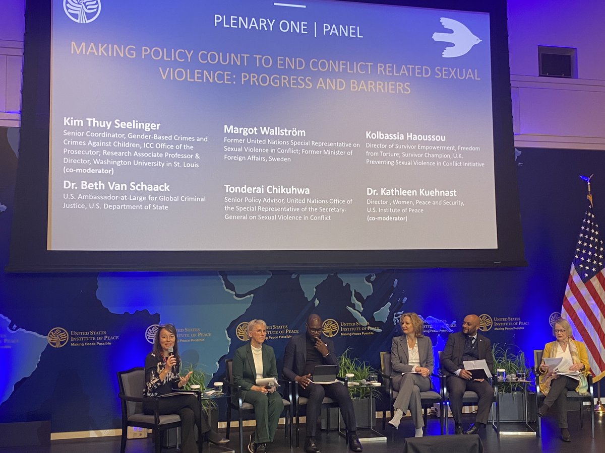 Thanks to everyone who participated in the Missing Peace Symposium with us, @USIP, @WIIS_Global, & @PRIOresearch last week! Didn't attend? Watch the recordings here: usip.org/events/missing… #MissingPeaceInitiative @ktseelinger @LuissaVahedi @BrownSchool @WUSTLpubhealth @WashULaw