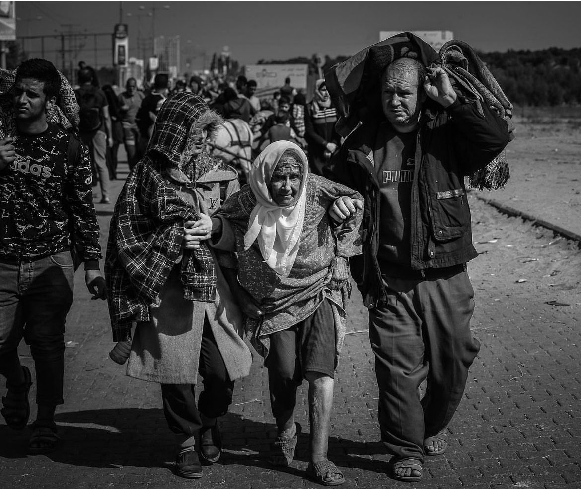 KhaledBeydoun's tweet photo. Anaam, 90 years old today.

Dis-possesed from her home and displaced from her village in 1948.  Again today. https://t.co/Hf38fmikW7