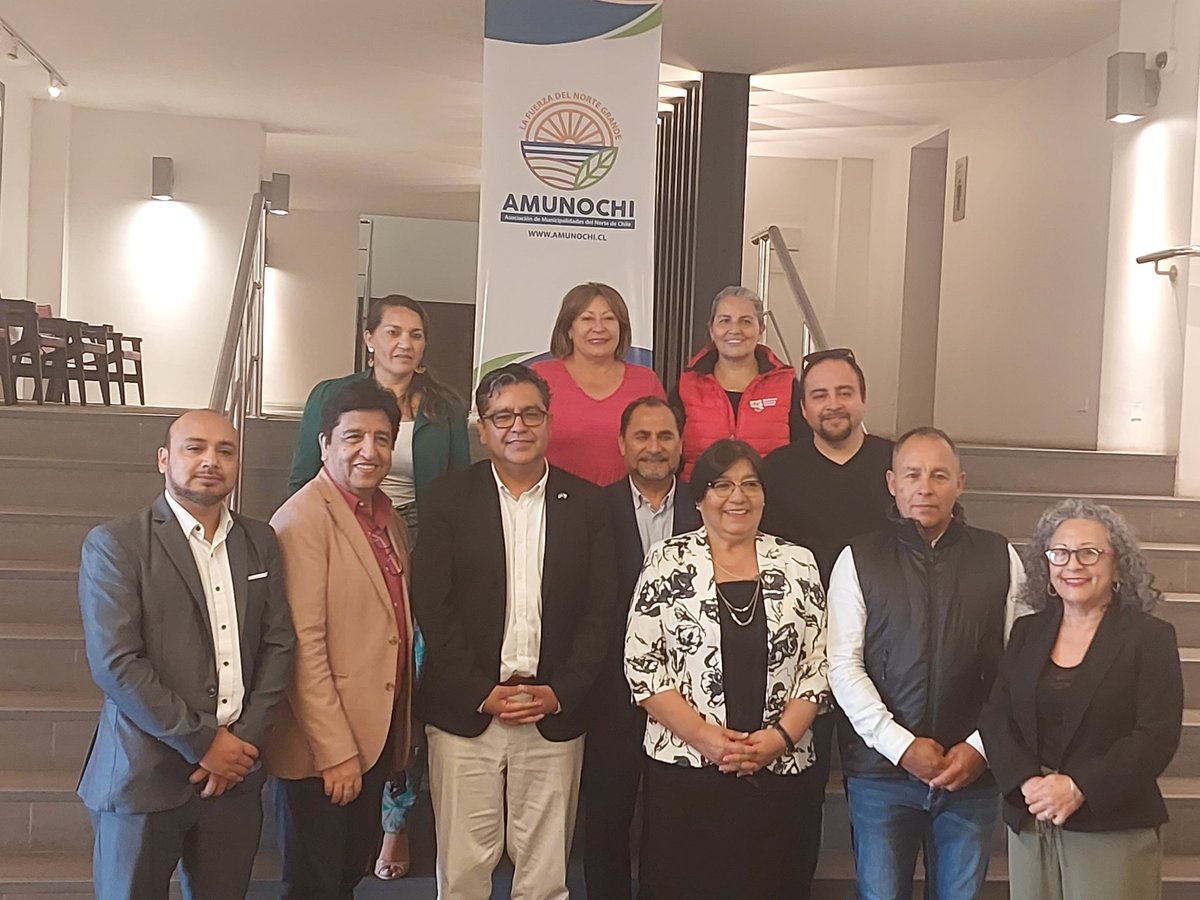 Con humildad, hondo sentido de unidad y responsabilidad, asumo mi elección como Vicepresidente de <a href="/NorteAsociacion/">amunochi\asociacion municipalidades norte de Chile</a>(Amunochi). Con un Norte en crisis, hay muchos desafíos: seguridad, socavones, vivienda, educacion y Sleps, vivienda e infraestructura pública. Con unidad, somos más!