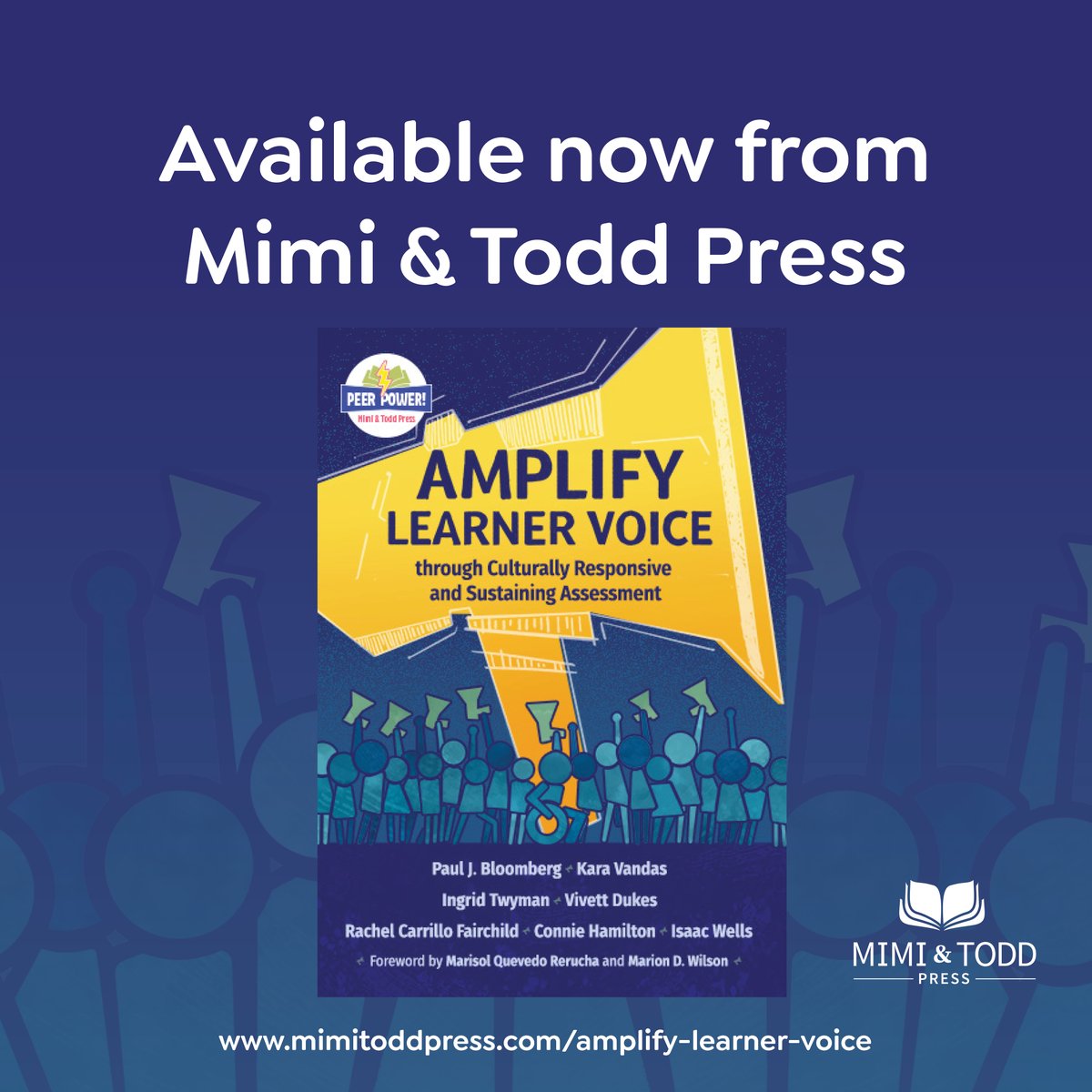 Reimagine formative assessment through an asset-based, cultural lens to make a greater impact on learning and our shared humanity. #AmplifyLearnerVoice @vivettdukes @bloomberg_paul 

Learn more and even get a sneak peek at this fresh take on assessment at bit.ly/47pihgt.