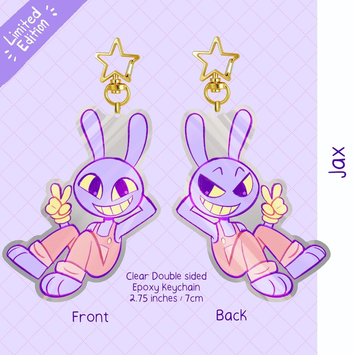 ✨THE AMAZING DIGITAL CIRCUS KEYCHAIN PREORDER (1/4)✨‼️ LIMITED