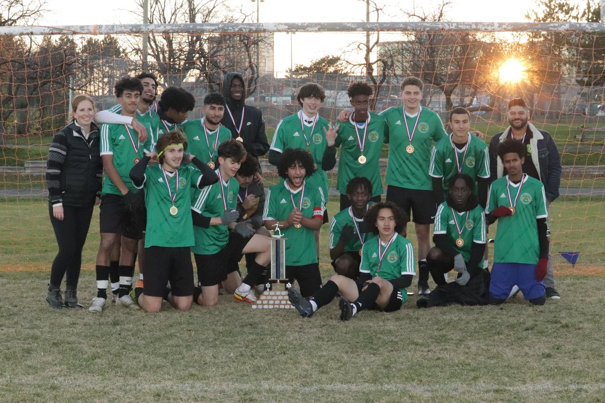 Mr_Saikali's tweet photo. New season, new team, same trophy! I am so proud to say @StPatricksOCSB varsity boys soccer team has won back to back championships! I am so proud of all these young men. It was such an honour and privilege coaching all of these young athletes! You made us all so proud! https://t.co/z5RmQG3RIv