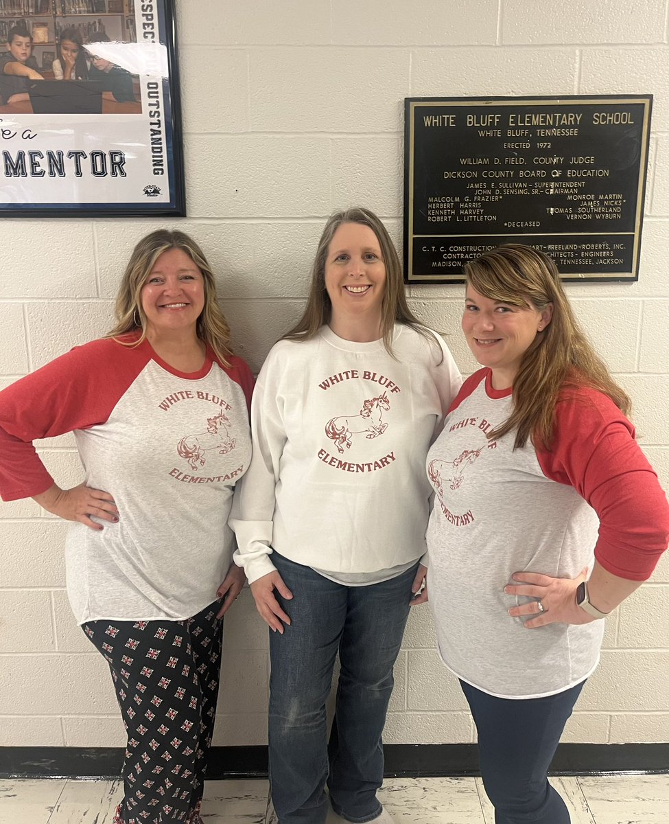 Bringing the unicorns and memories back to <a href="/bluff_white/">White Bluff Elementary School</a>! <a href="/DCS_TN/">Dickson Co Schools</a> <a href="/DLWeeks83/">Danny L. Weeks, Ed.D.</a> <a href="/ErnestineAdams/">Ernestine Adams</a> <a href="/lesliechristy/">Leslie Christy</a>