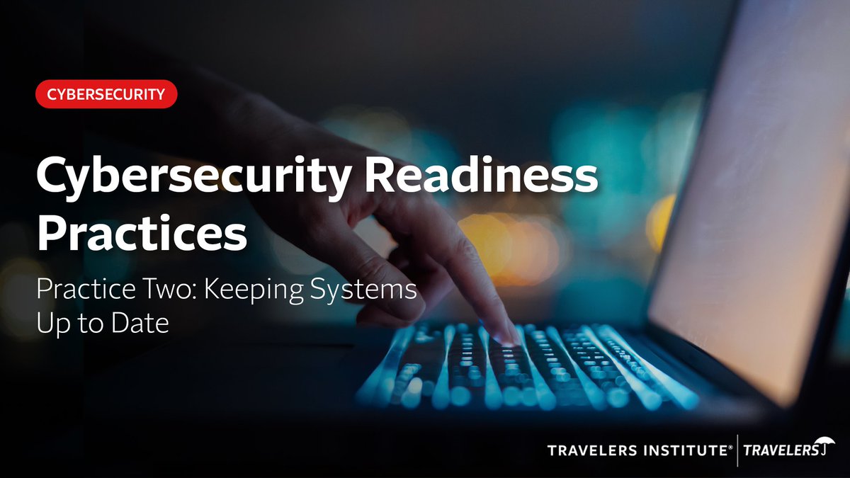 Ignoring software updates can leave your devices wide open to cyberattacks.

💻 Learn more about the steps you can take to help prevent cyber threats by visiting the #TravelersInstitute’s Cyber Readiness Hub and reading part two of our article series: travl.rs/49o1IDc