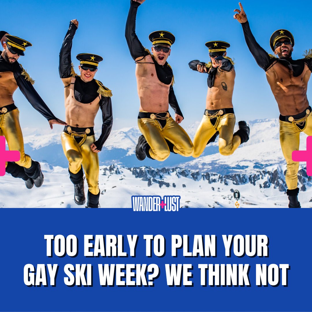 A dozen destinations who’d love you to shoot down their slopes, on your next gay ski week bit.ly/479BKBQ

Travel Secrets + Giveaway Newsletter → bit.ly/44Pvf6k

#GaySports #GayTravel #GayEvents