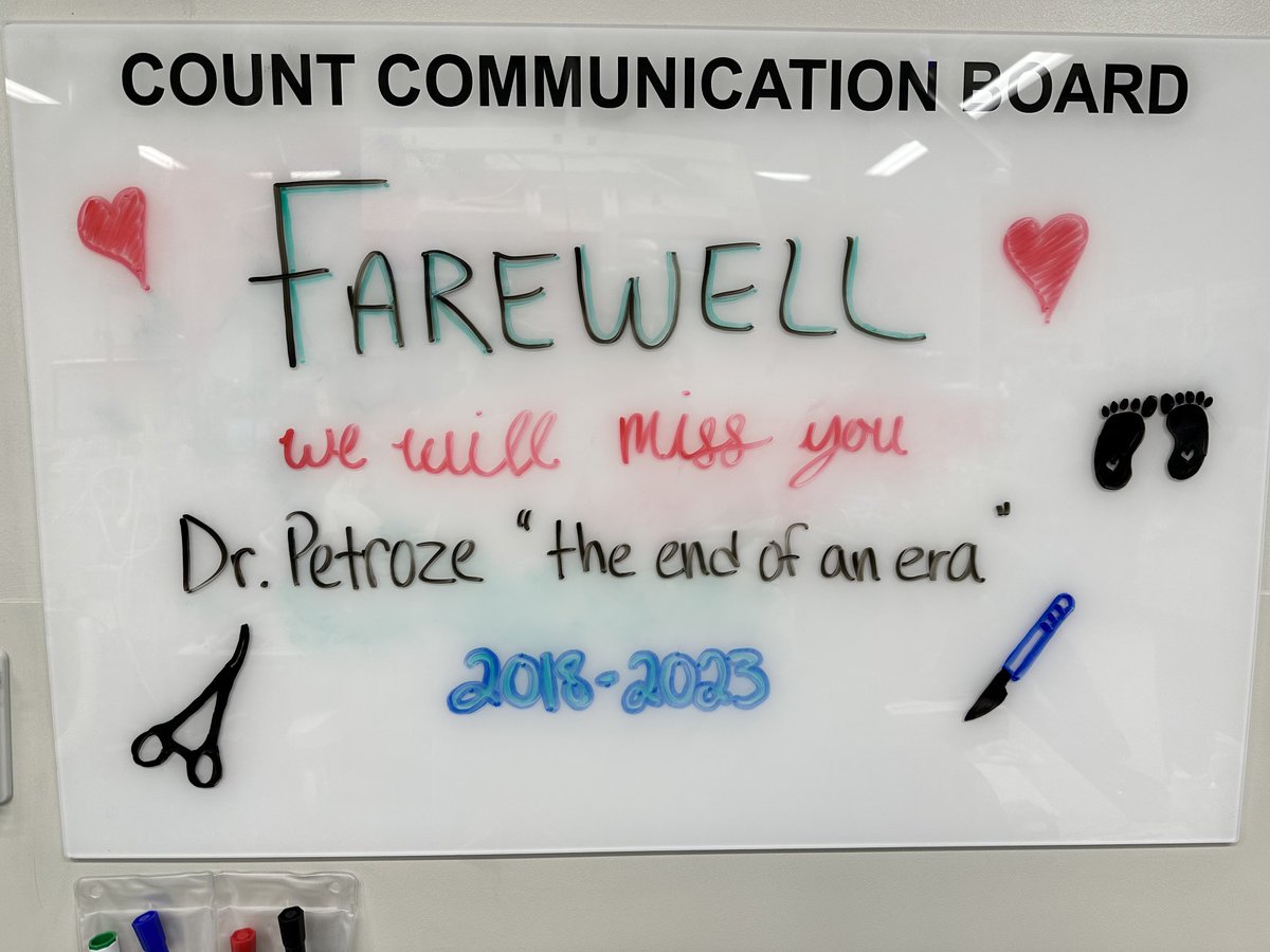 Thank you to all of my amazing colleagues, friends, trainees and team ⁦<a href="/UFSurgery/">UF Surgery</a>⁩ ⁦<a href="/UFSurgResidents/">UF Surgery Residents</a> ⁦<a href="/gru6n/">Gilbert Upchurch</a>⁩ ⁦<a href="/UFpedsurg/">UFpedsurg</a>⁩ for an amazing 5 years as part of the UF team. You will be missed as I move north to start ⁦<a href="/UMichSurgery/">Michigan Surgery</a>⁩