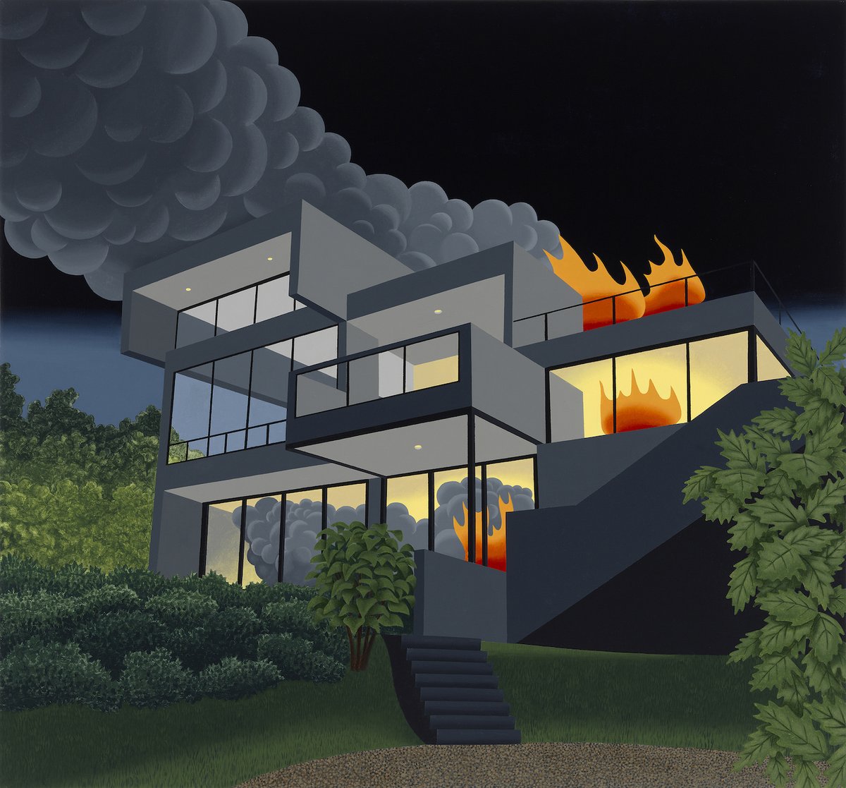 StudioBreak's tweet image. This week Dan Oliver joins the podcast to talk about his paintings that are influenced by Surrealism, Pop-Art, and growing up in Middle America.

Dan also talks about his recent exhibition “Shelter” at JPS Gallery in Paris.  davidlinneweh.squarespace.com/studio-break/d…